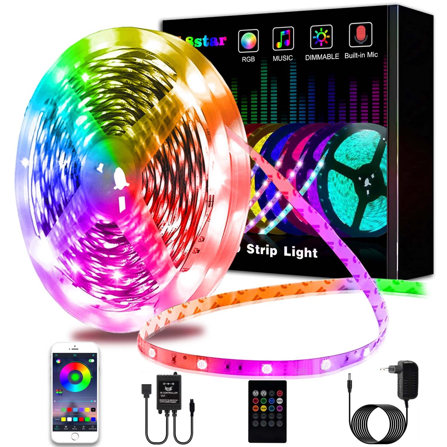 Led Strip Lights 16.4 Feet Smart Led Lights